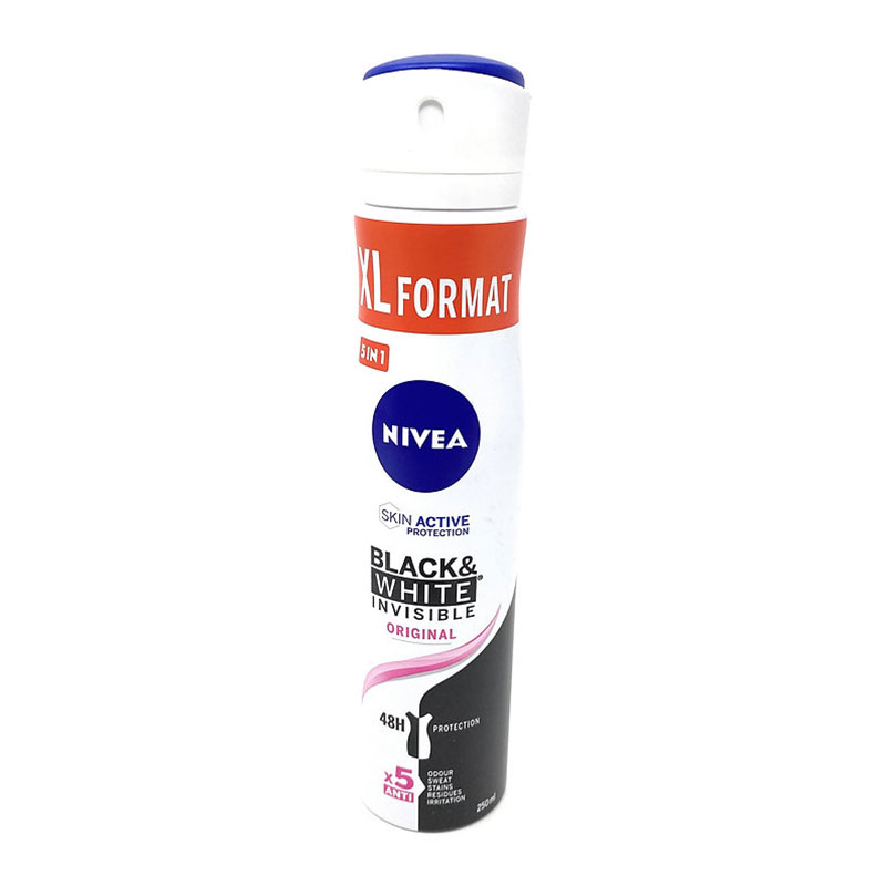 Ruim Overlappen Vet Nivea-Black-&-White-Invisible-Original-Deodorant-Spray-8.45-Fl-Oz2 | PDL  Pharmacy